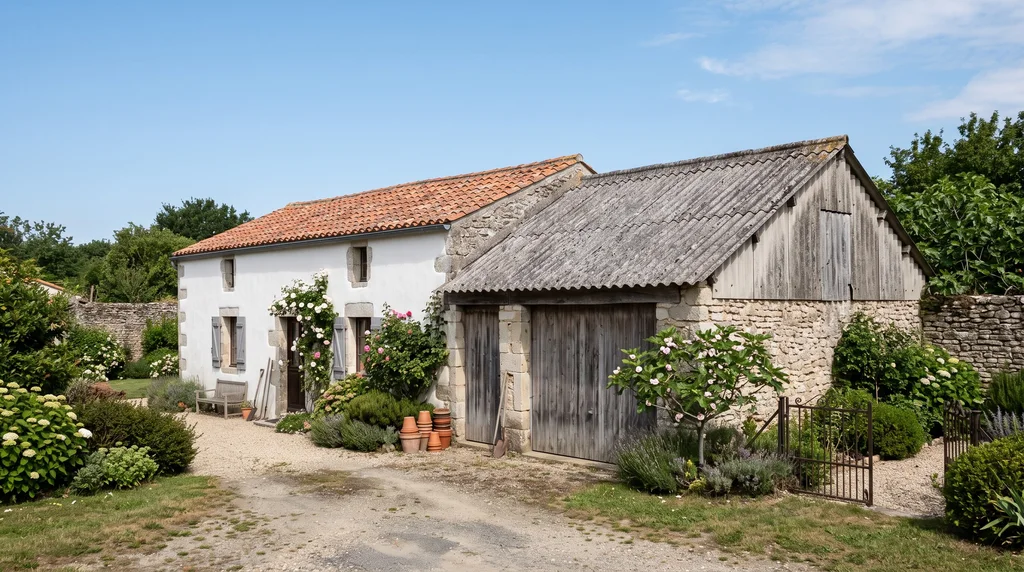 Couverture en fibres-ciment — repérage amiante sur un bâti d'avant 1997 — Amiante à La Roche-sur-Yon