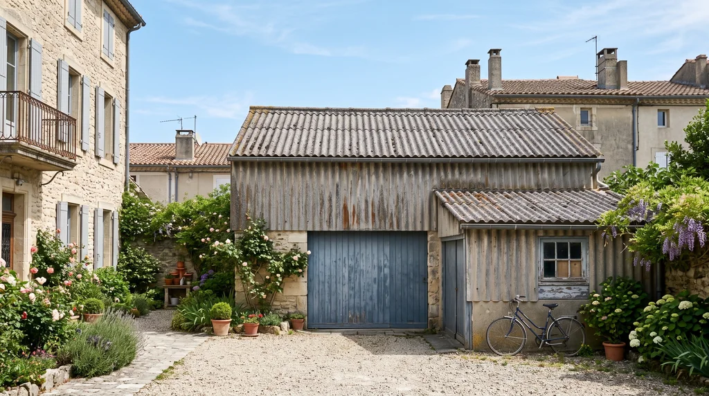 Couverture en fibres-ciment — repérage amiante sur un bâti d'avant 1997 — Amiante à La Roche-sur-Yon